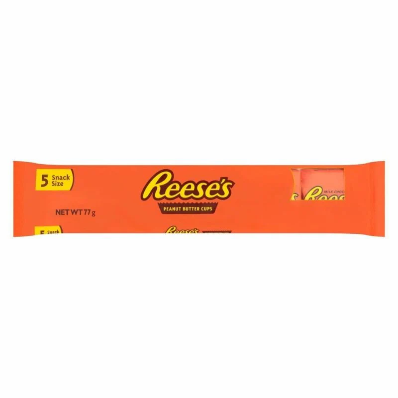 Reese's Peanut Butter Cups 77g (5 Pack)
