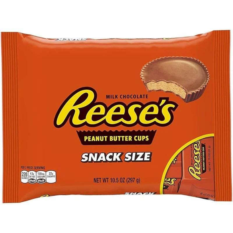 Reese's Party Pack Peanut Butter Cups Snack Sizes 297g
