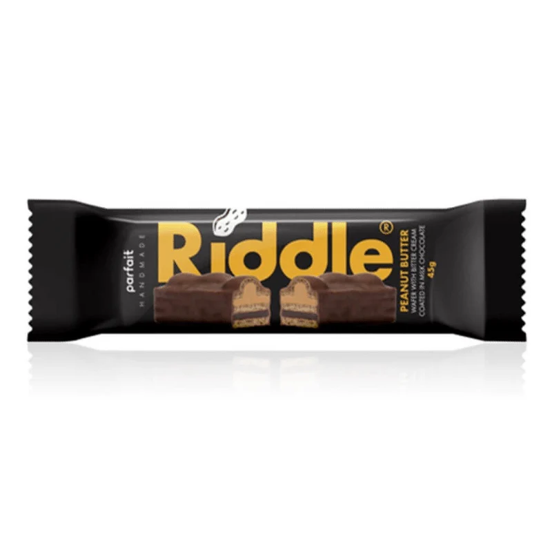 Riddle Wafer with Bitter Cream Bar 45g