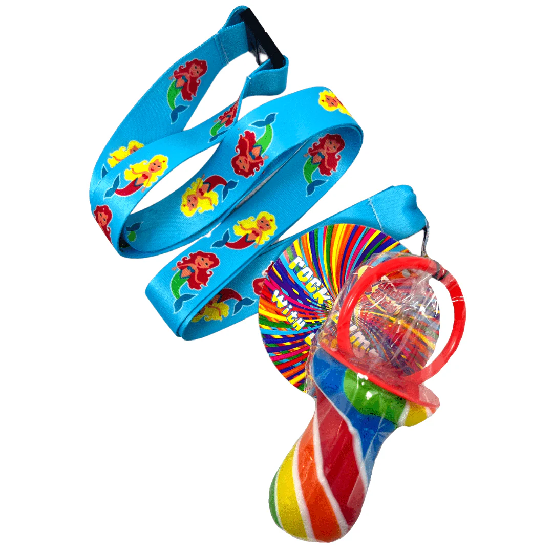 Kandy Kandy Rock Lollipop Lanyard Mermaid 60g