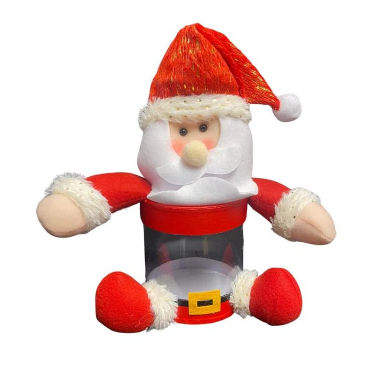 Santa Christmas 19" Empty Candy Jar