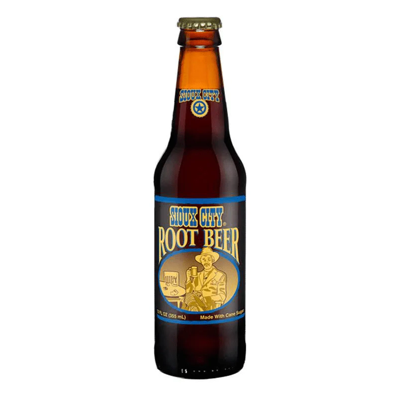 Sioux City Root Beer Glass Bottle 330ml