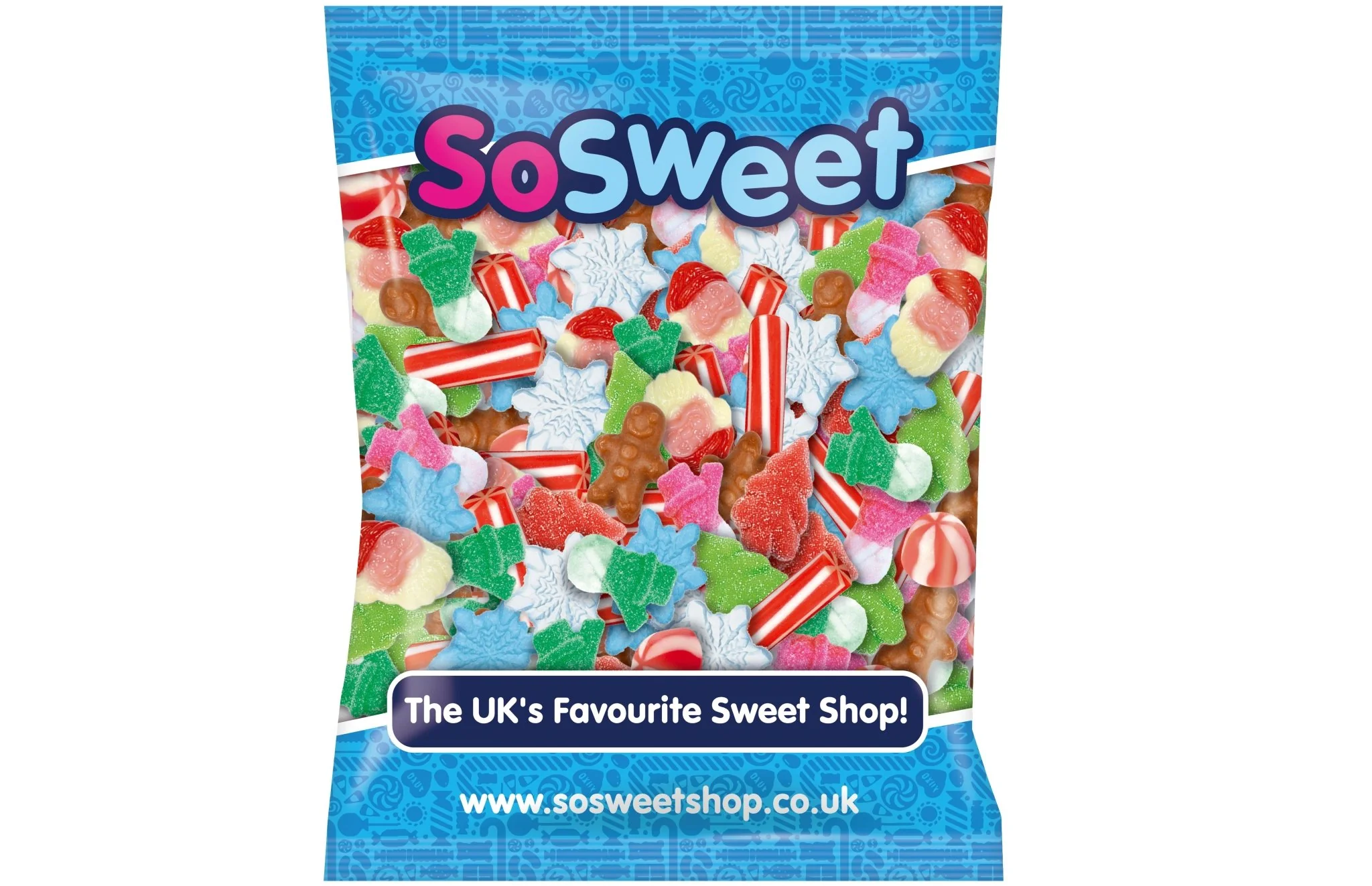 SoSweet Christmas Sweet Mix Bag 1kg - Image 5
