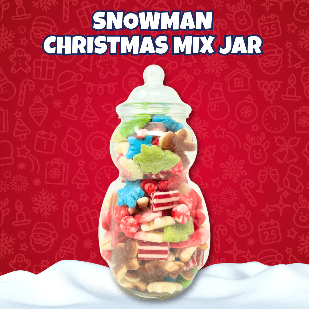 SoSweet Snowman Christmas Mix Jar 600g - Image 3