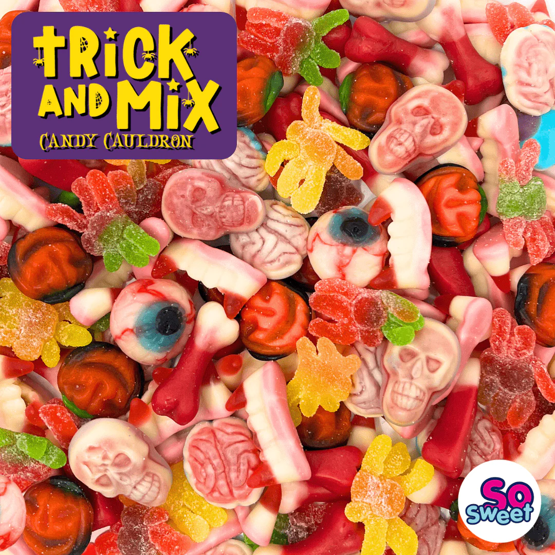 SoSweet Trick & Mix Candy Cauldron Bucket 1.5kg - Image 2
