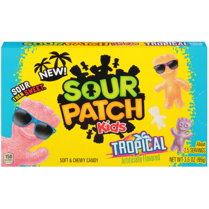 Sour Patch Kids Theatre Box Tropical 99g