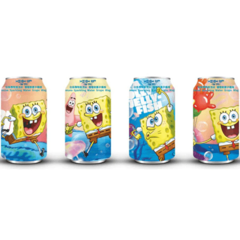 Spongebob Ramune Grape Can 330ml
