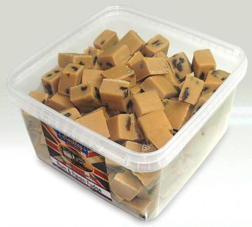 Stockleys Rum & Raisin Fudge Tub 2kg
