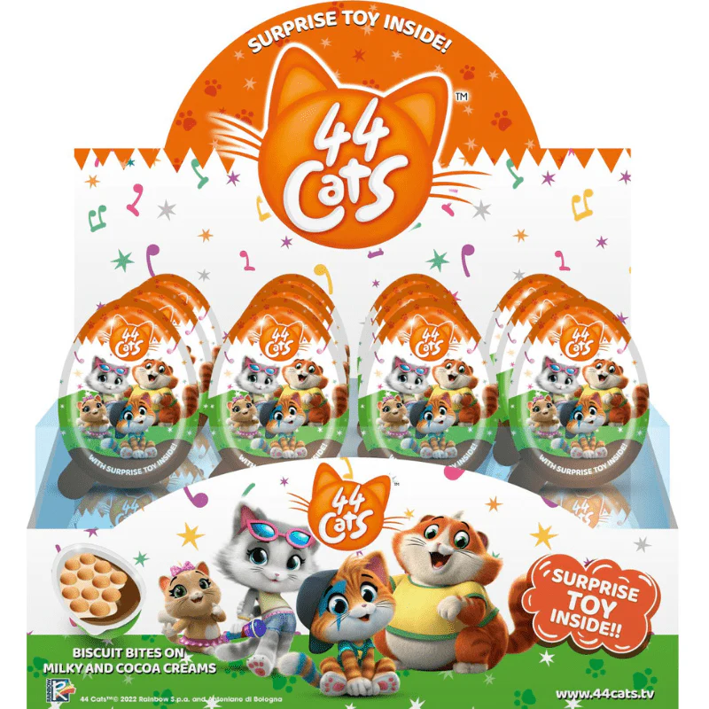 Surprise Egg 44 Cats 20g (Box of 24)