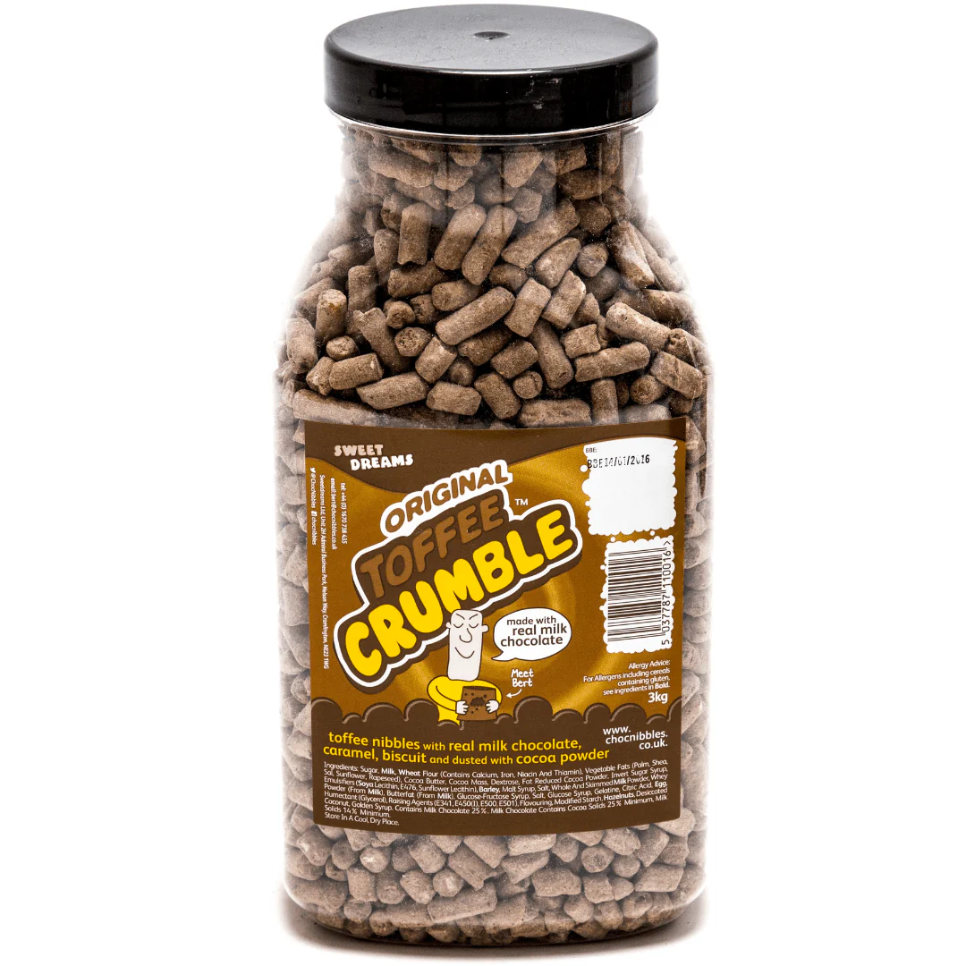 Sweet Dreams Original Toffee Crumble Jar 2.7kg