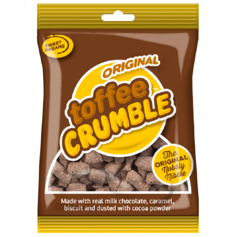 Sweet Dreams Original Toffee Crumble Peg Bag 150g
