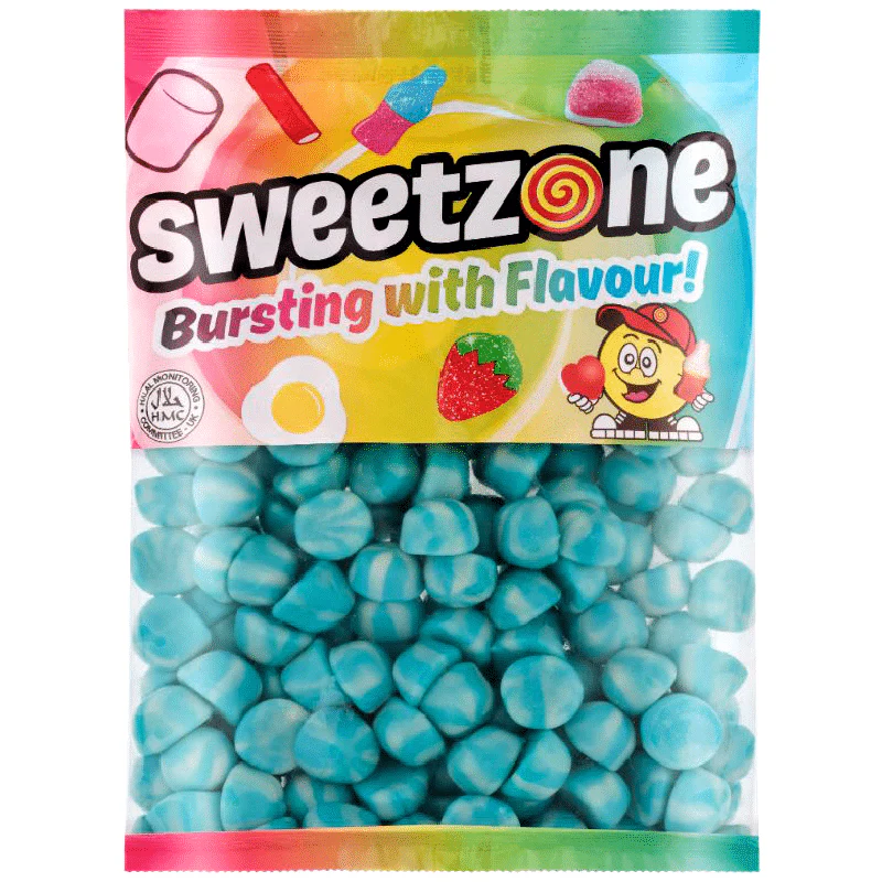 Sweetzone Twisted Kisses Blue Raspberry Bag 1kg