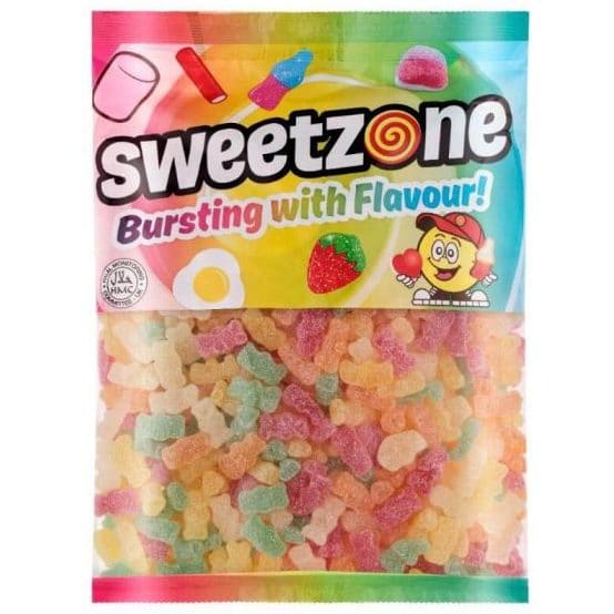 Sweetzone Fizzy Sour Bears Bag 1kg