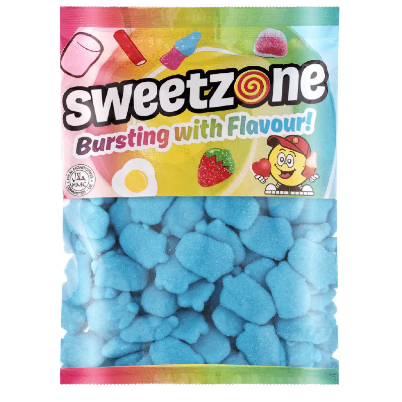Sweetzone Foam Blue Raspberries Bag 1kg