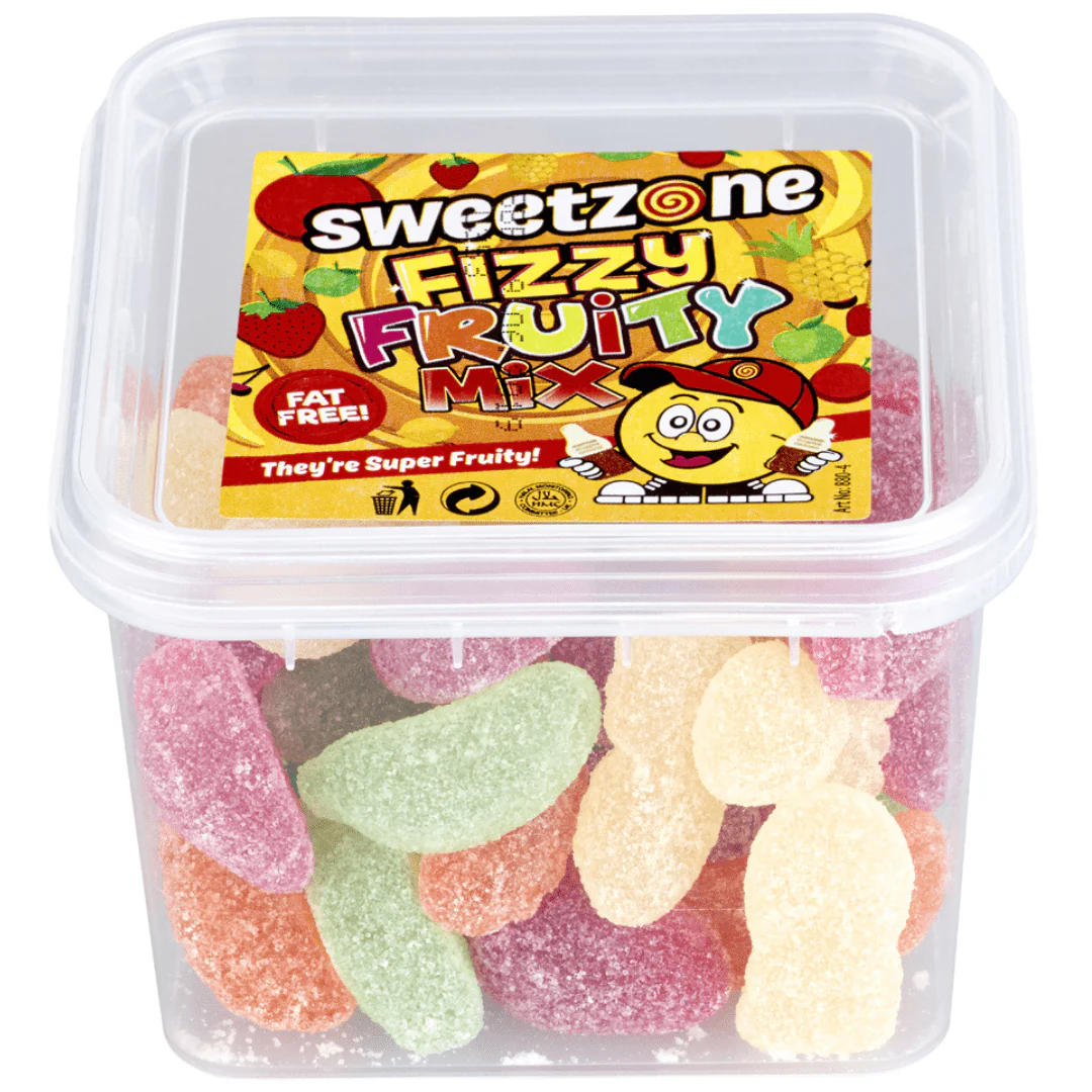 Sweetzone Fizzy Fruity Mix Mini Tub 170g