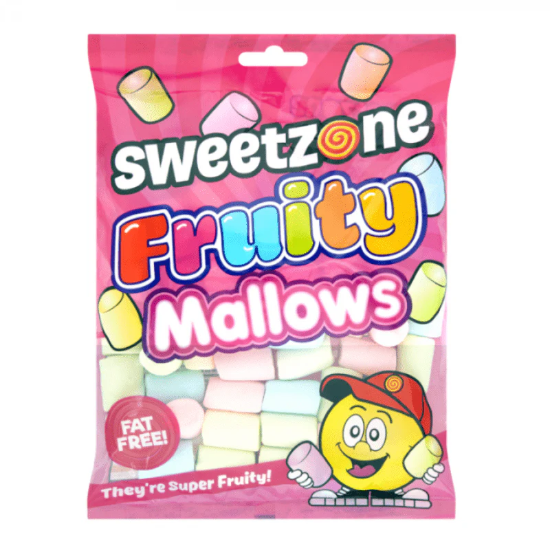 Sweetzone Fruity Mallows Peg Bag 140g