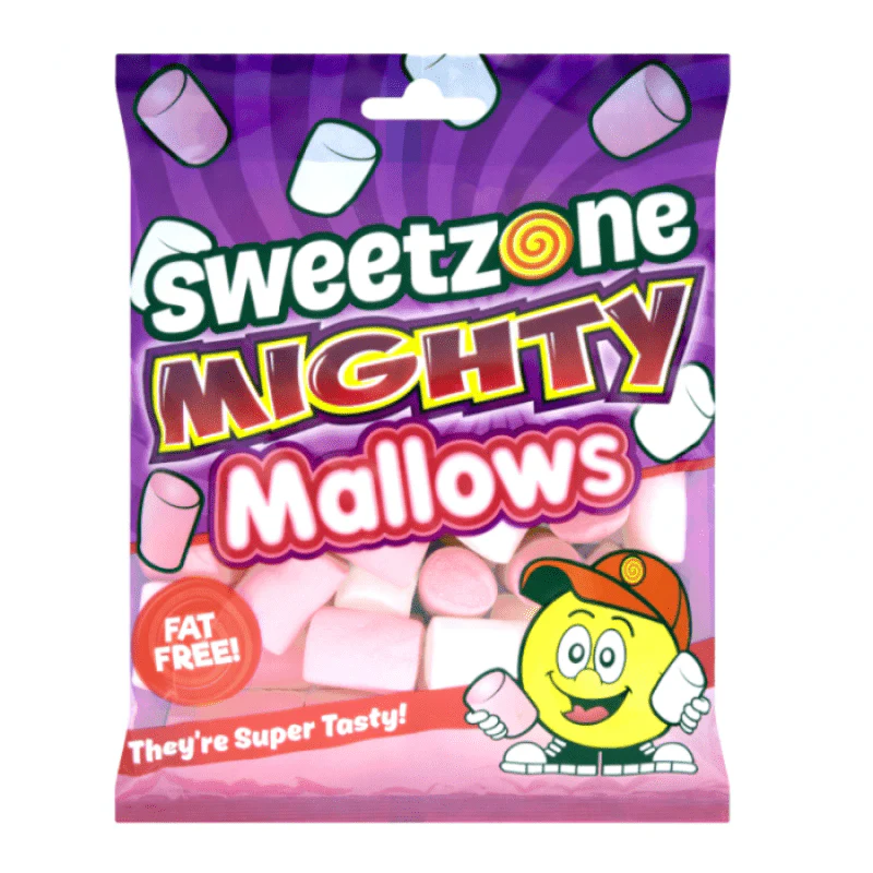 Sweetzone Mighty Mallows Peg Bag 140g