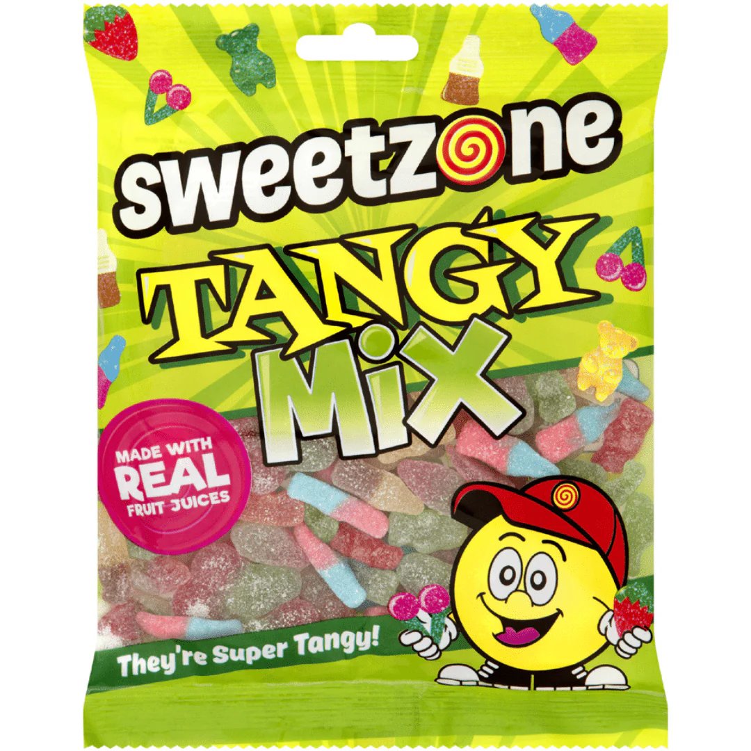 Sweetzone Tangy Mix Peg Bag 180g
