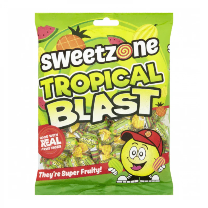 Sweetzone Tropical Blast Peg Bag 200g