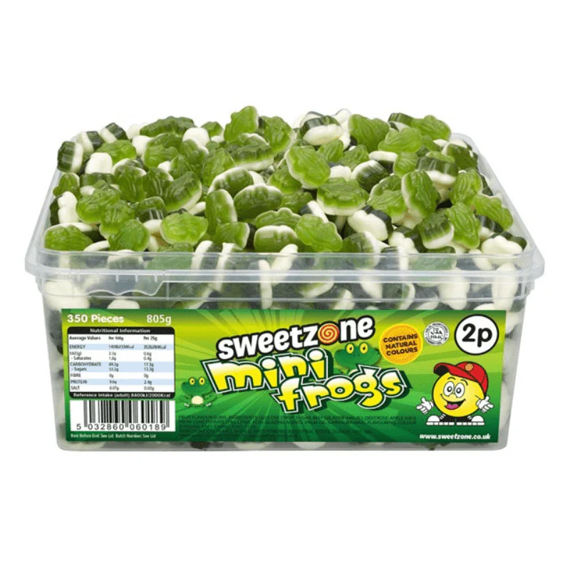 Sweetzone Mini Frogs Tub 805g