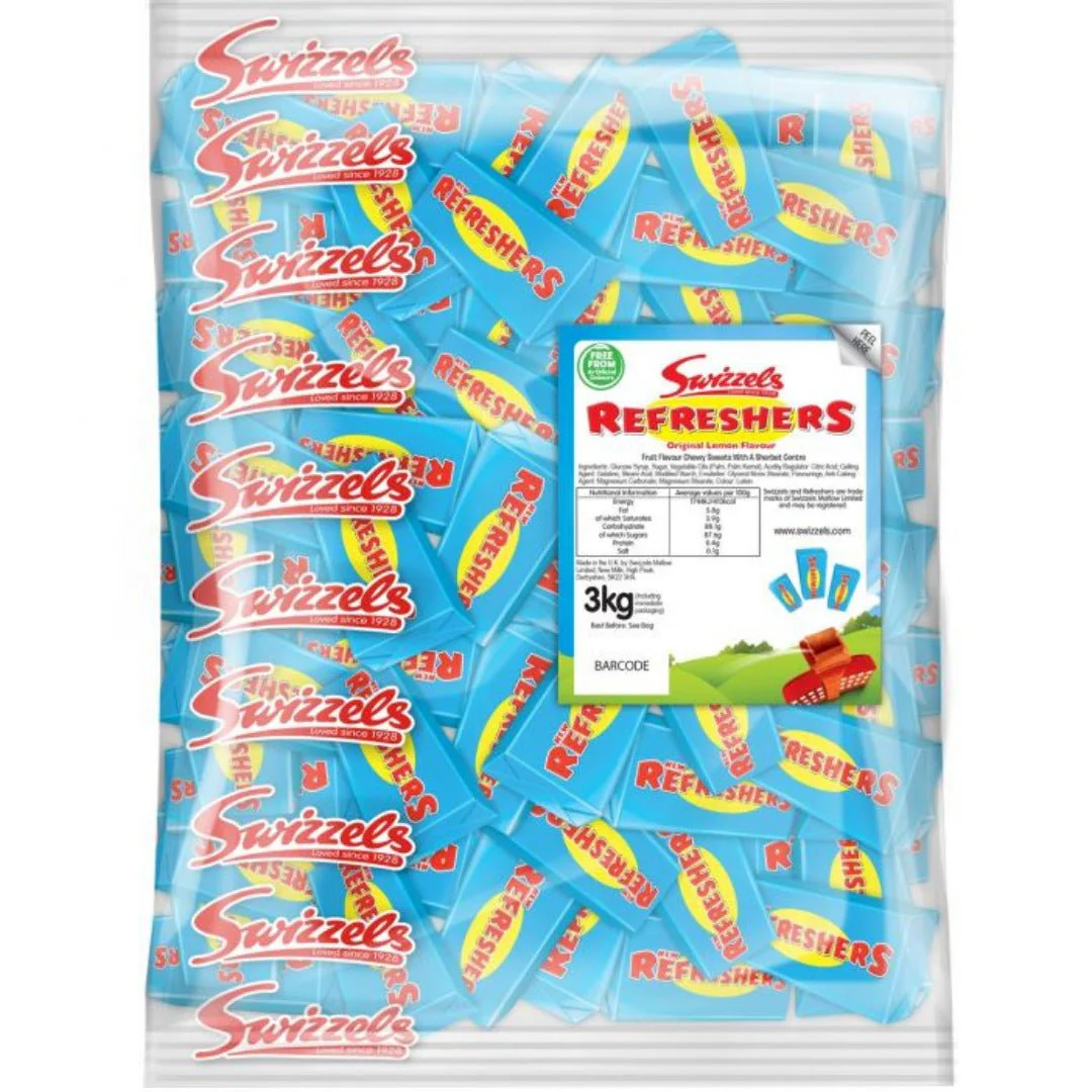 Swizzels Refreshers Chews Bag 3kg