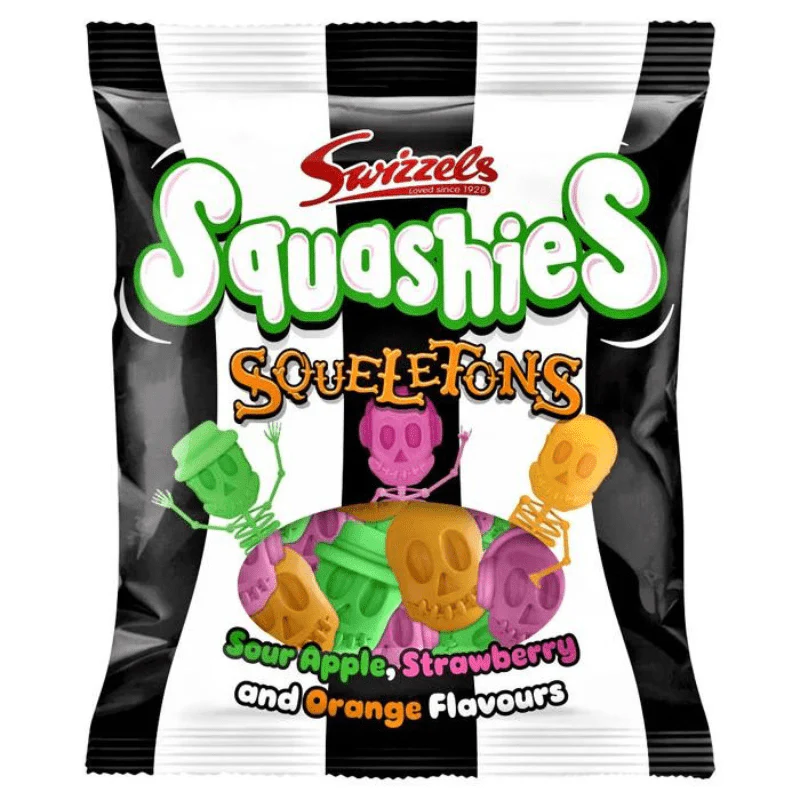 Swizzels Squashies Skeletons Bag 120g