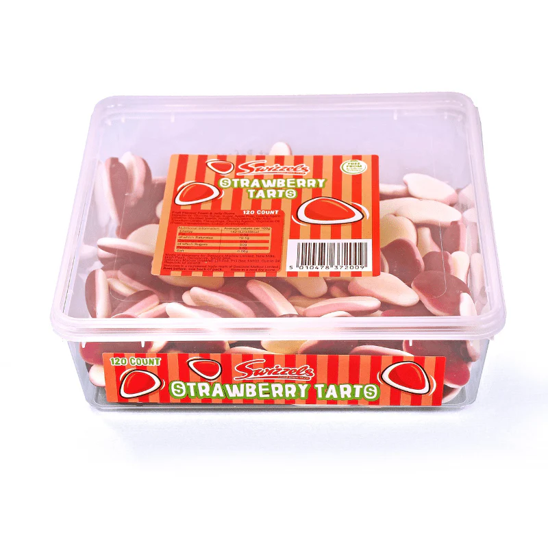 Swizzels Strawberry Tarts Tub 576g