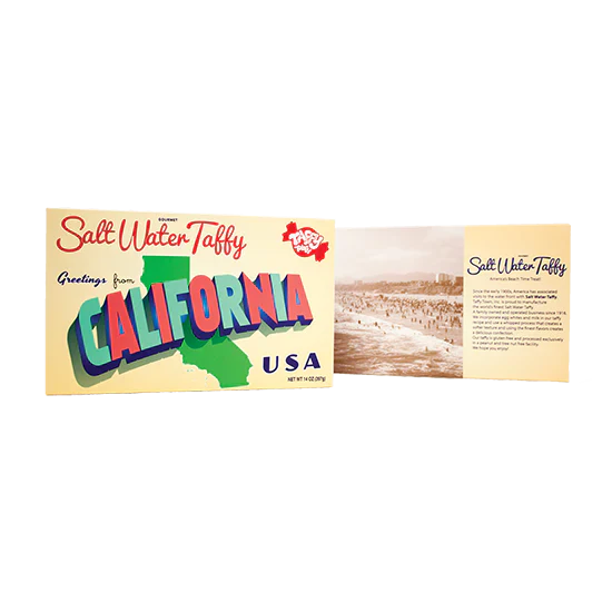 Taffy Town Gift Box Salt Water Taffy California 340g - Image 2