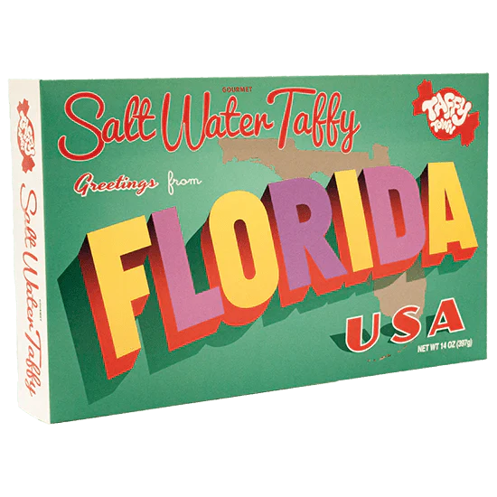 Taffy Town Gift Box Salt Water Taffy Florida 340g