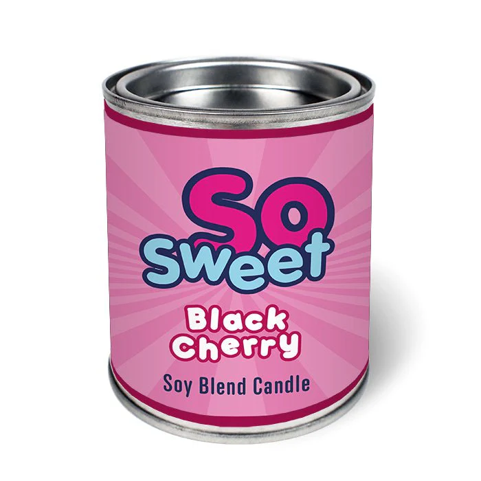 Black Cherry Candle Tin