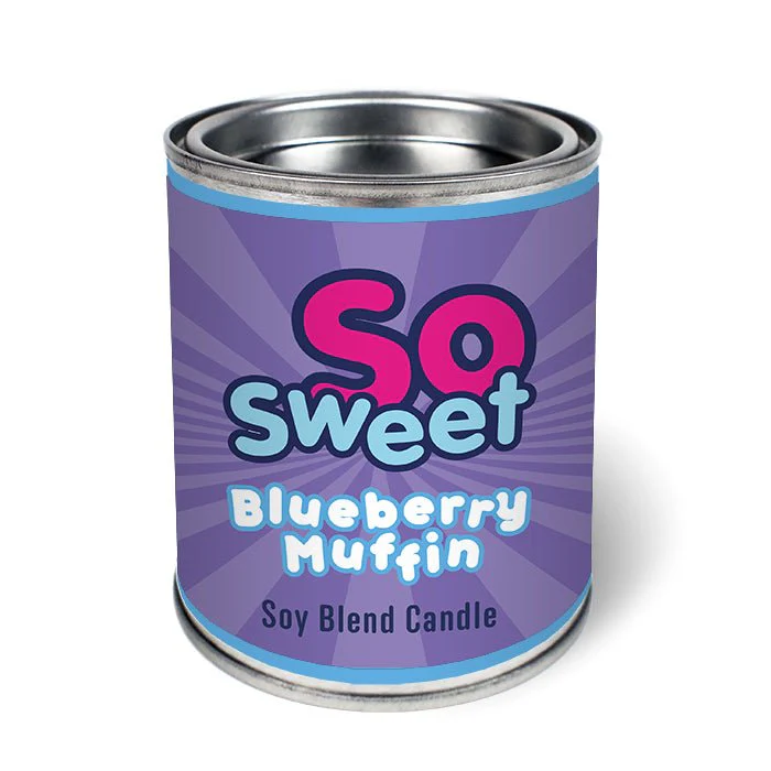 SoSweet Blueberry Muffin Candle Tin
