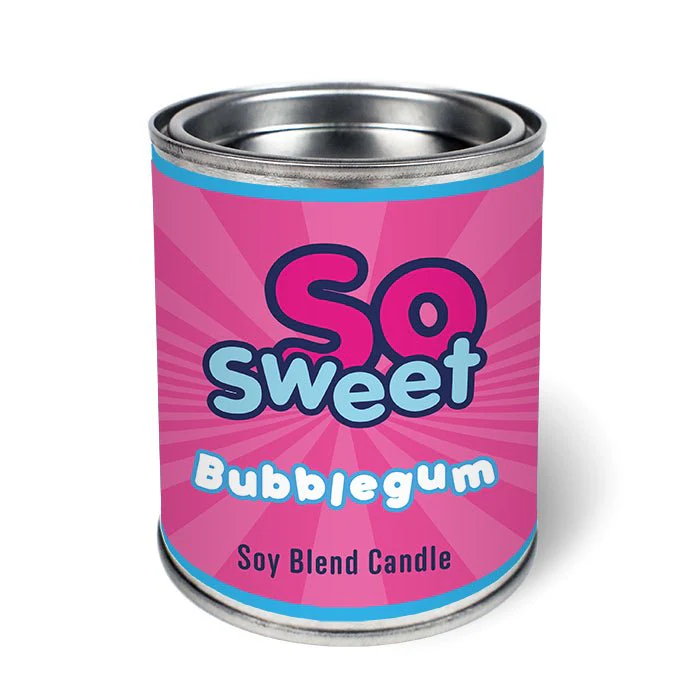SoSweet Bubblegum Candle Tin