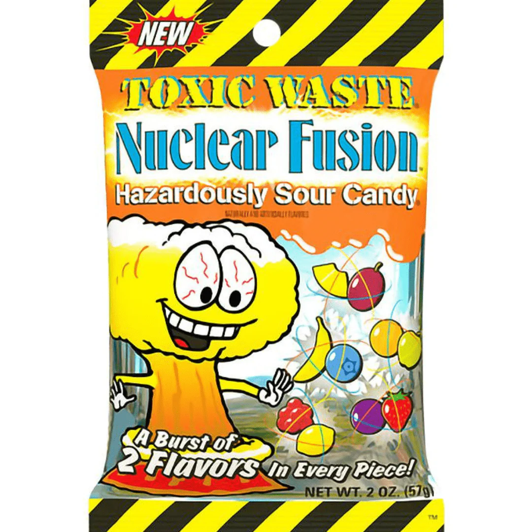 Toxic Waste Nuclear Fusion Peg Bag 57g