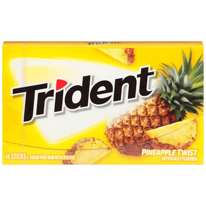 Trident Gum Pineapple Twist 27g
