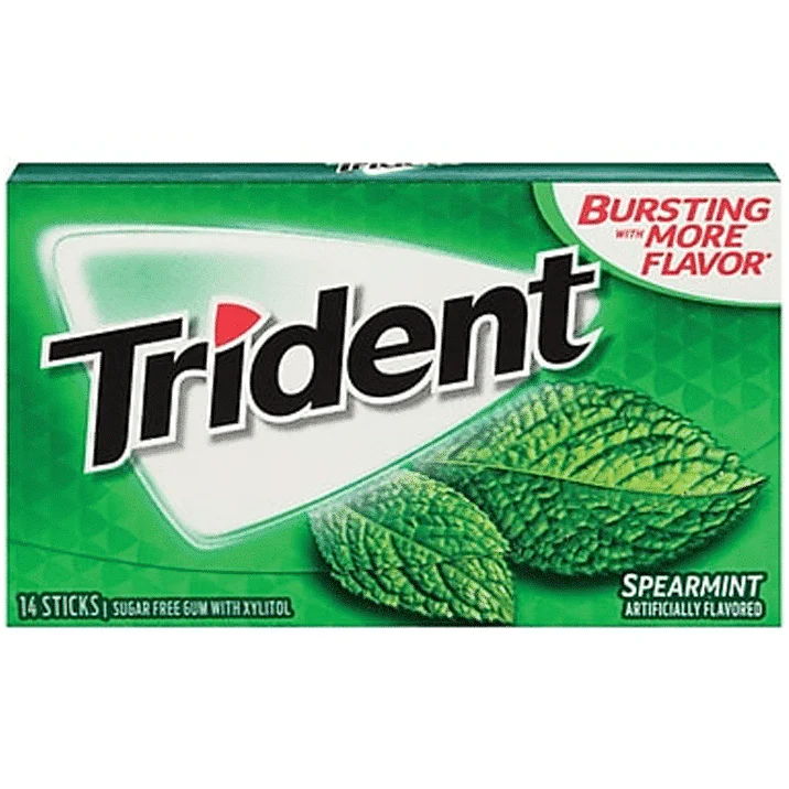 Trident Gum Spearmint 27g
