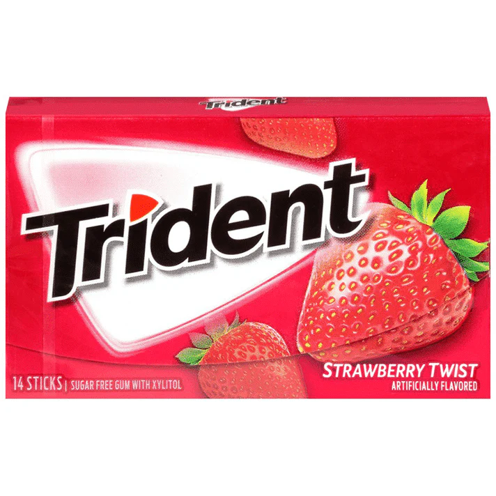 Trident Gum Strawberry Twist 27g