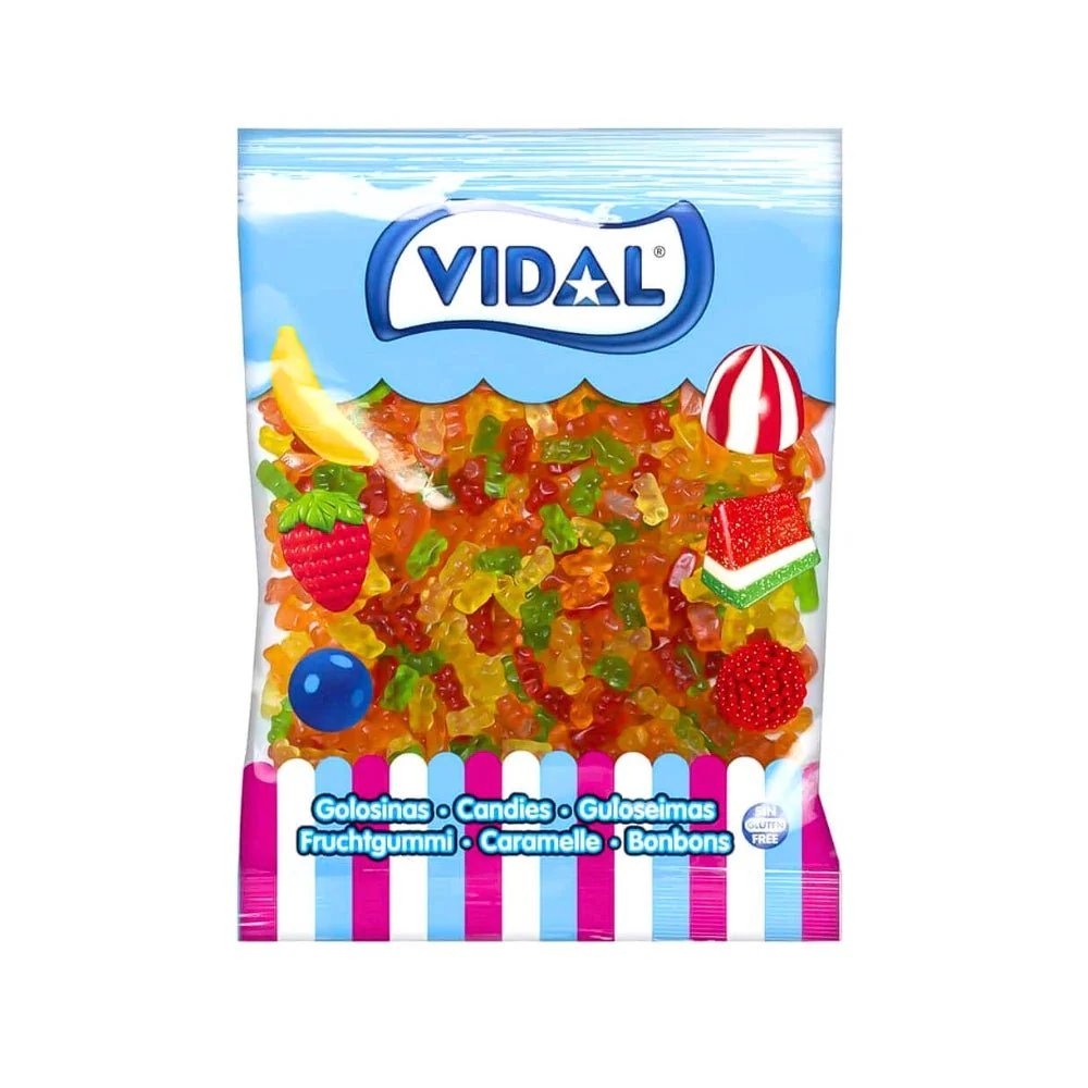Vidal Gummy Bears Bag 1kg