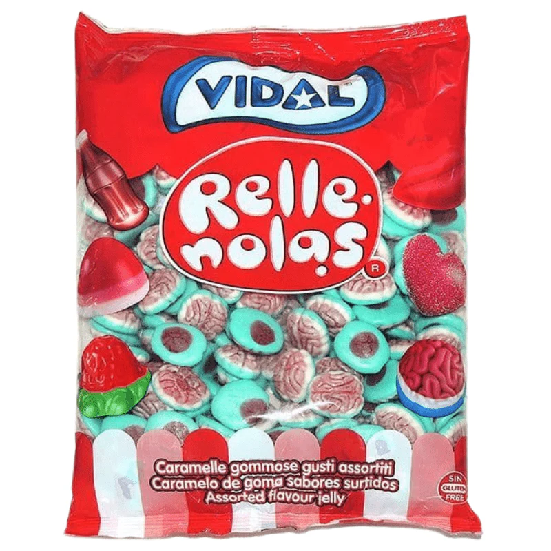 Vidal Jelly Filled Brains Bag 1kg