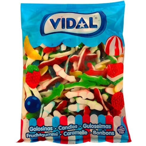 Vidal Jelly Sharks Bag 1kg