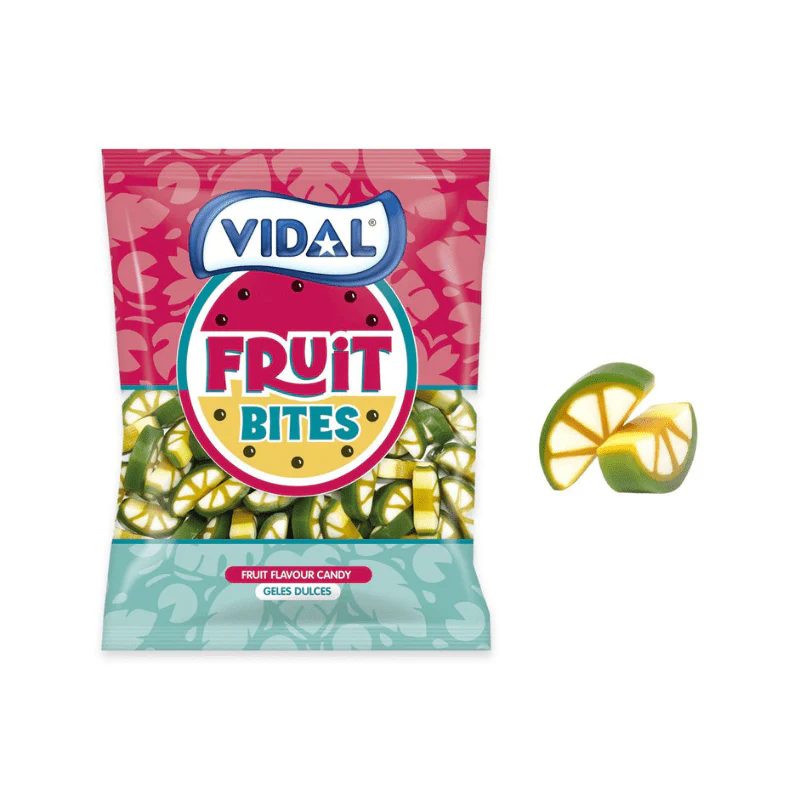 Vidal Liquorice Lemon & Lime Slices Bag 1.5kg
