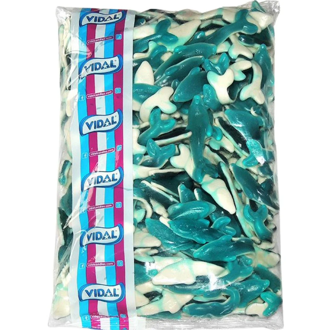 Vidal Blue Raspberry Dolphins Bag 3kg