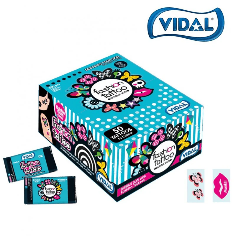 Vidal Fashion Tattoo Box 200pcs