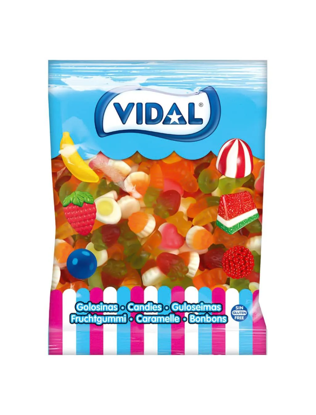 Vidal Jelly Fab Mix Bag 1kg