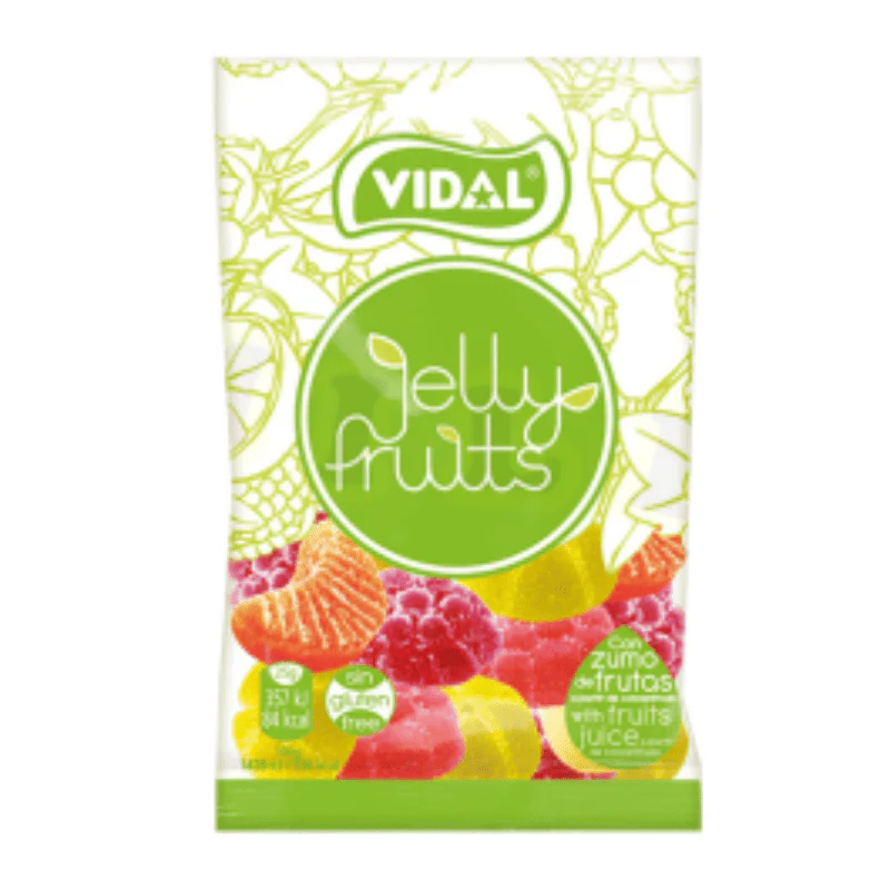Vidal Jelly Fruits Peg Bag 90g