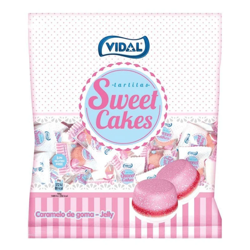 Vidal Sweet Cakes Peg Bag 80g