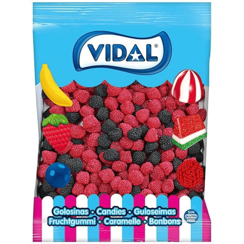 Vidal Mini Red & Black Berries with Bits Bag 1kg