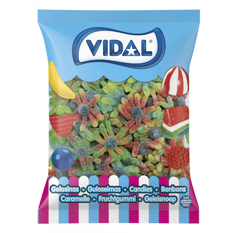 Vidal Fizzy Octopus Bag 1kg