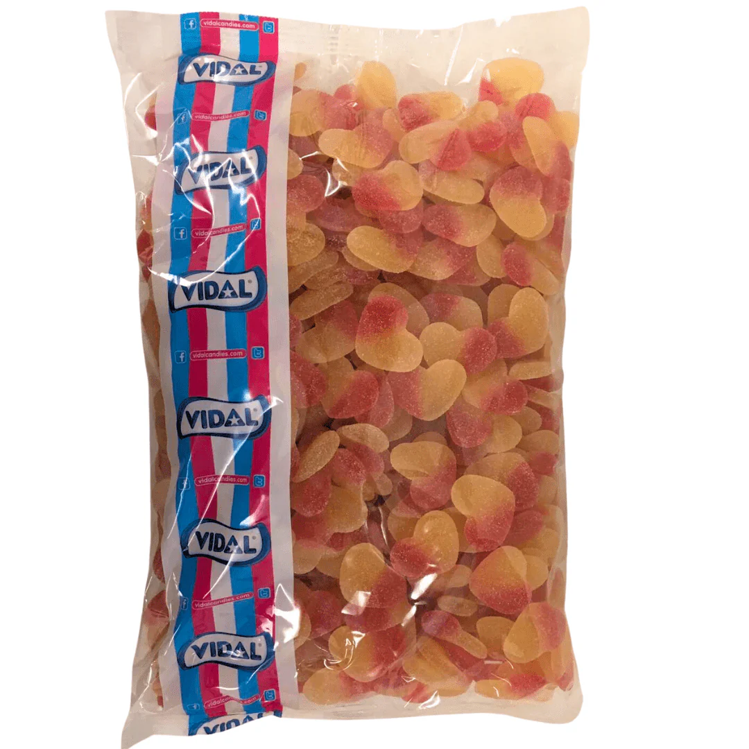 Vidal Peach Hearts Bag 3kg