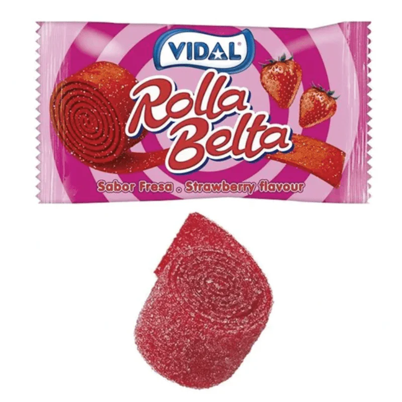 Vidal Rolla Belta Strawberry 20g