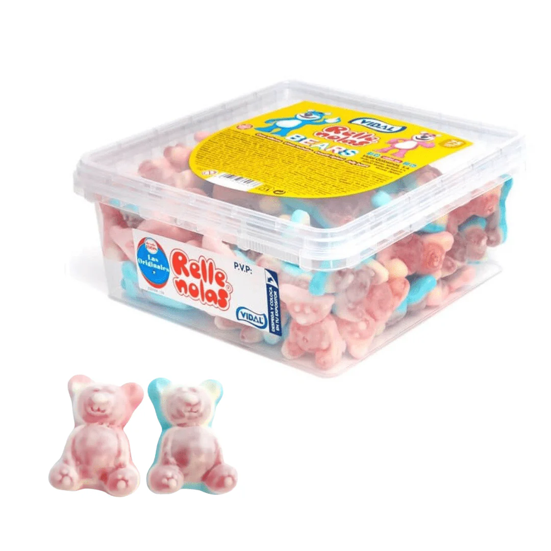 Vidal Jelly Filled Bears Tub 795g